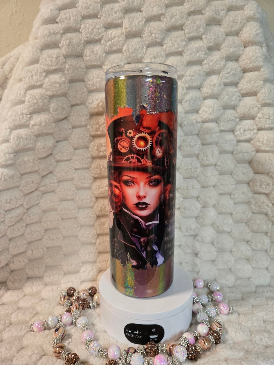 #10 - 30oz Skinny Steampunk