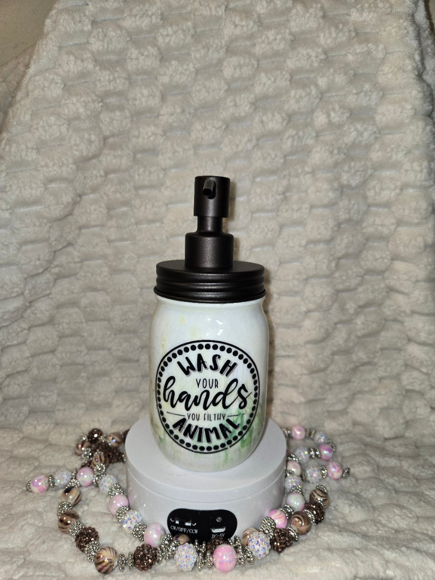 Mason Jar Soap Dispenser