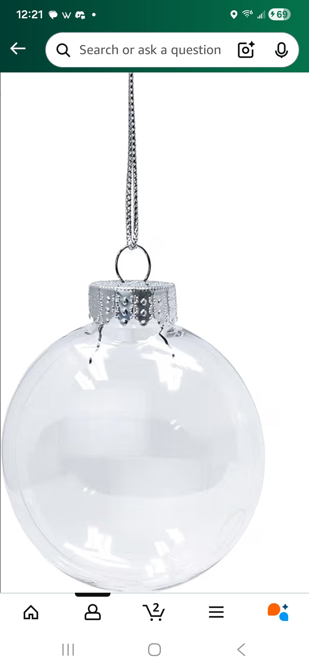 Blank Plastic Flat Ornaments