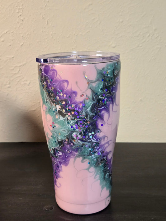 30oz Modern Curve Bougie Butterfly