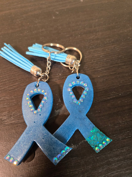 Blue Ribbon Ketchains