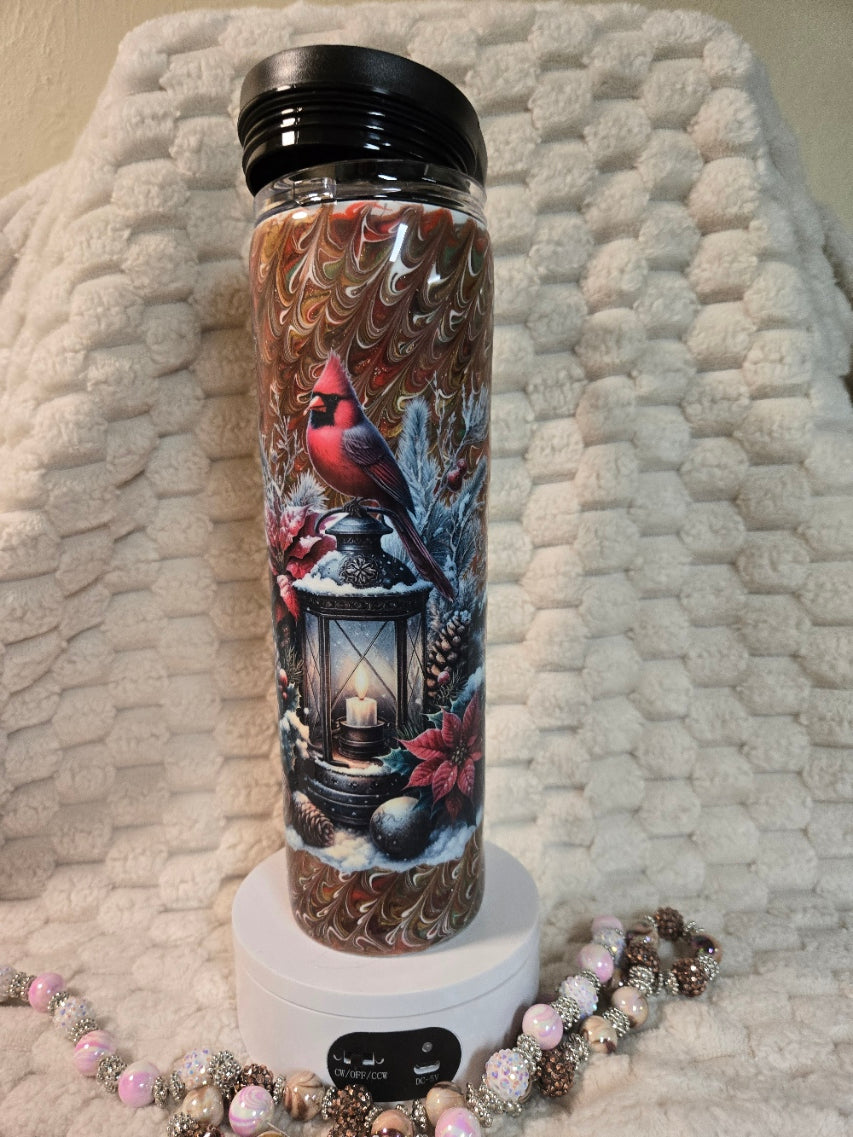 #37 - 30oz Duo - Winter Cardinal - Joyce Peterman