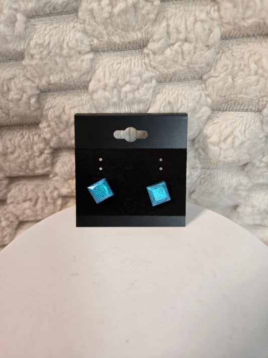 Earrings - Square Studs