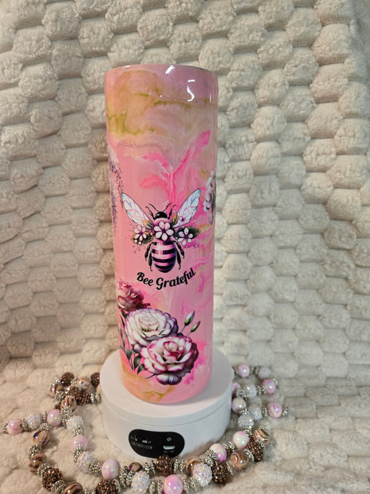 #24 - 30oz Skinny - Bee Cup
