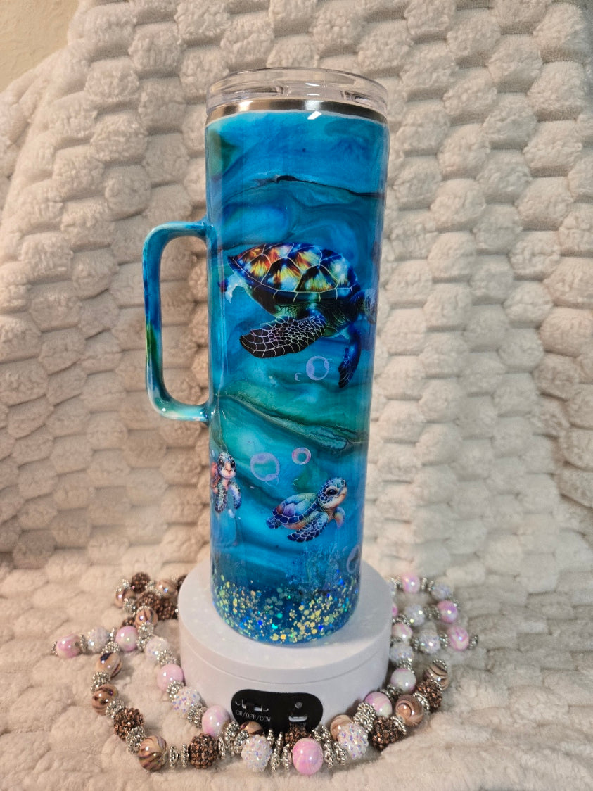 30oz Hoggdle - Sea Turtle