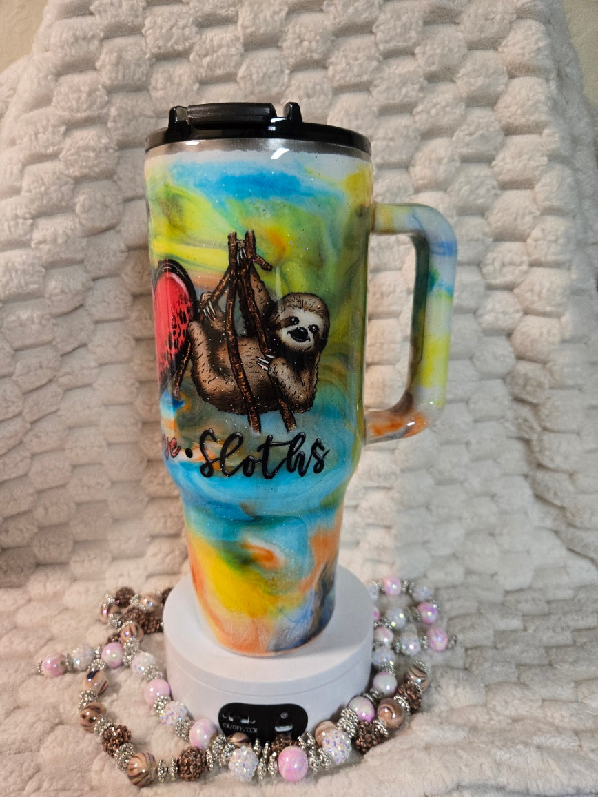 40oz Big Swig - Sloth Tumbler