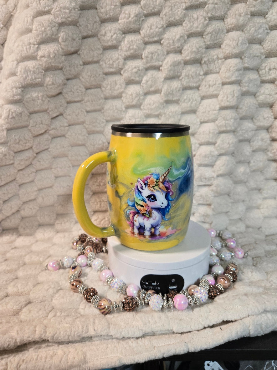 14oz Coffee Mug - Sassy Unicorn
