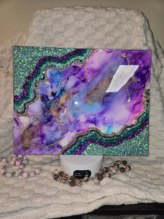 #41 - Geode  Canvas