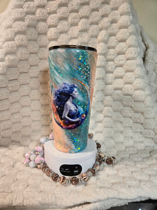 #18 - 24oz Tumbler-Milkyway