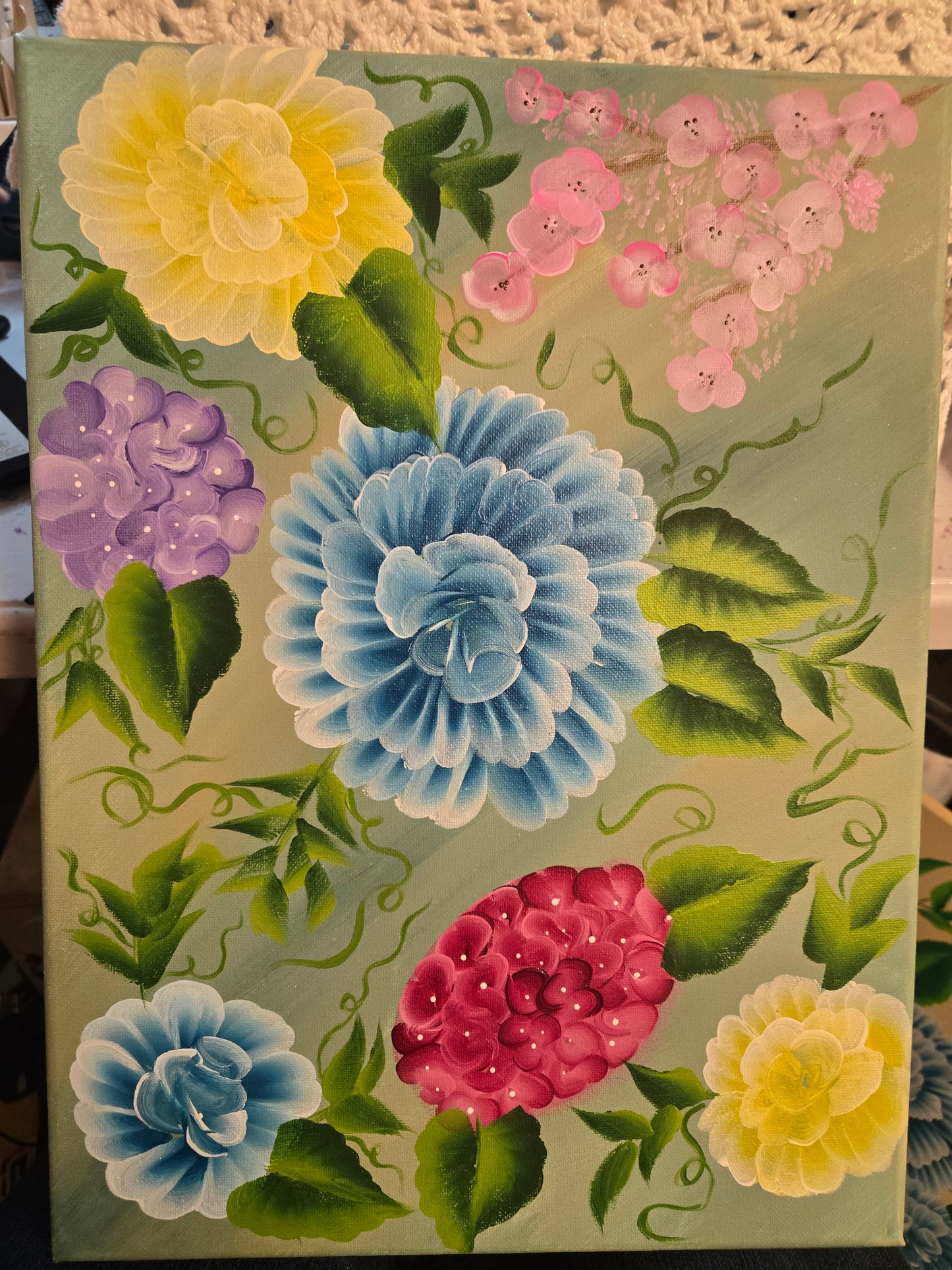 #43 - 12x16 Floral - Joyce P