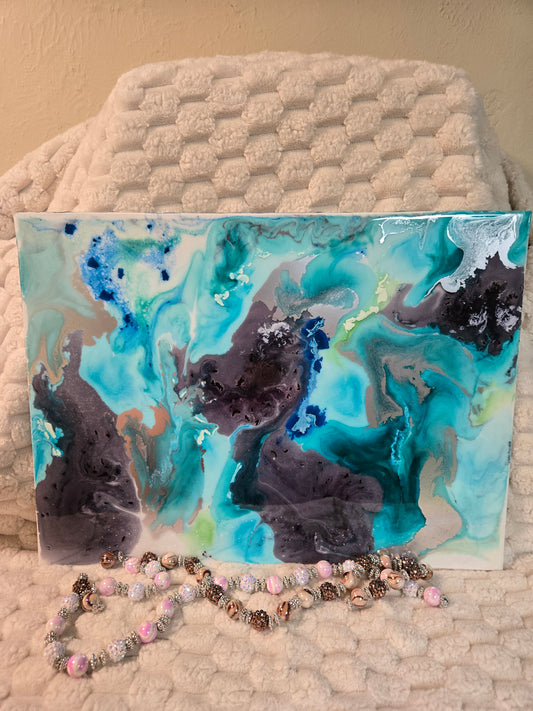 12x16 Ink Drop Canvas